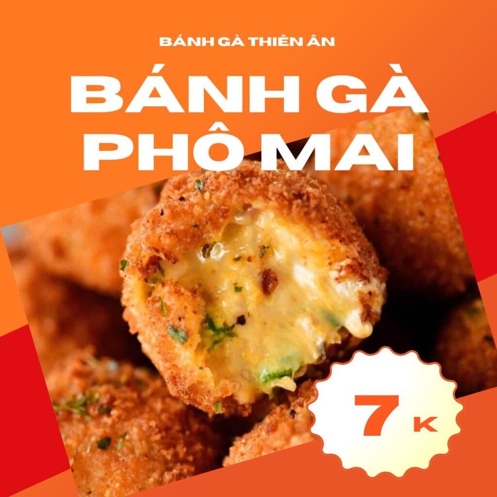 Bánh Gà Phô Mai